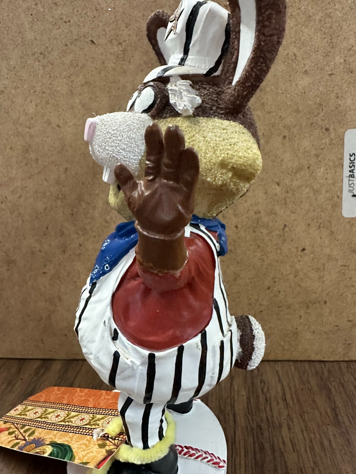 2003 Astros mascot Junction Jack bobble. 8” tall 3” wide