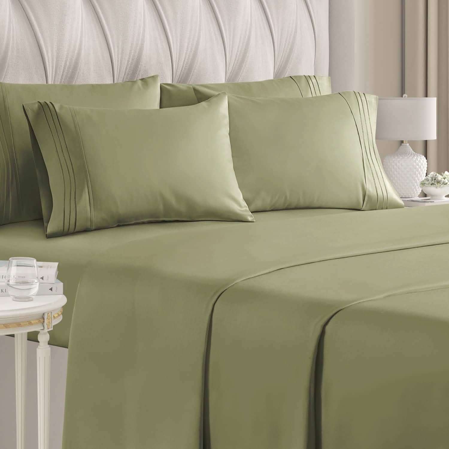 6-Piece Set: Hotel Luxury Bed Sheets