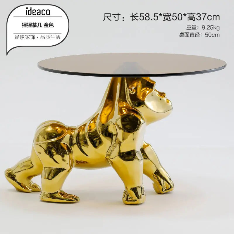 DecorBites™ Octopus Glass Side Table - Nordic Design Creative Living Room Furniture