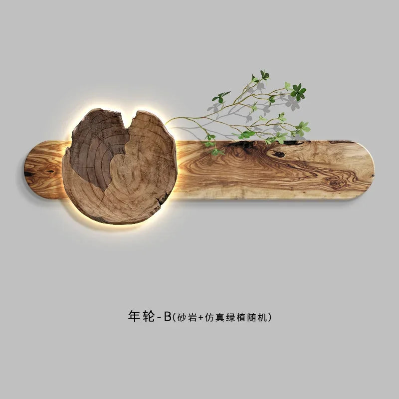 DecorBites™ Elegant Sofa Set with Hanging Paintings and Bedroom Wall Lamp Painting